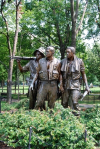 A part of the Vietnam War Memorial